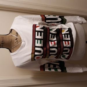 Crop top Queen shirt